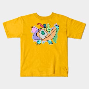 A robot Kids T-Shirt